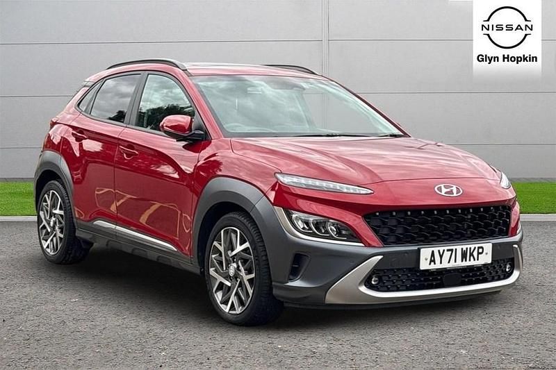 Red Used 2021 Hyundai Kona Ultimate SUV | £18,583 (Fair price) - Image 1/1