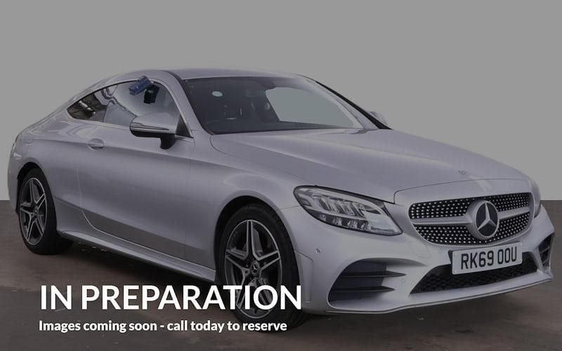 Begagnad Mercedes C200 AMG line 184 HK (135 kW) 2019 Sportkupé
