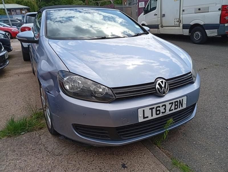 Blue Used 2013 VW Golf Cabriolet SE Cabriolet | £1,045 (Super price) - Image 1/4