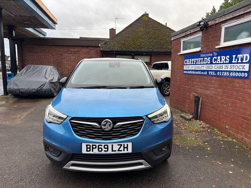 Used Vauxhall Crossland X Business Edition 130 HP (95 kW) 2019 Blue SUV