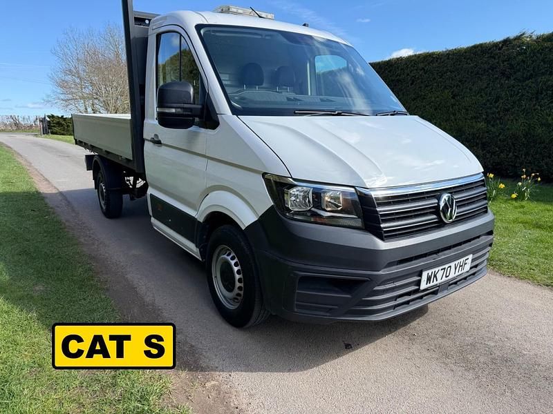 Begagnad VW Crafter Startline 140 HK (102 kW) 2021 Vit Van