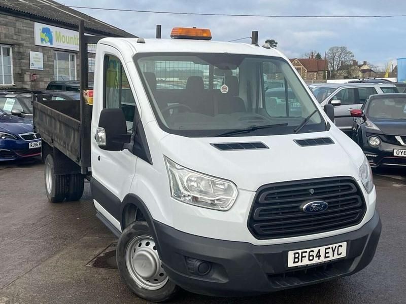 Used Ford Transit 125 HP (91 kW) 2014 White Cabriolet