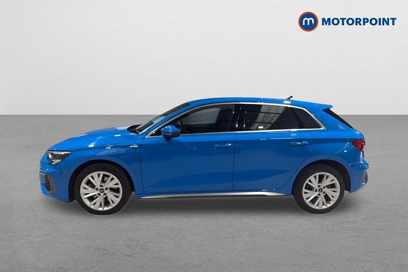 Used Audi A3 e-tron S-Line 2023 Blue Hatchback