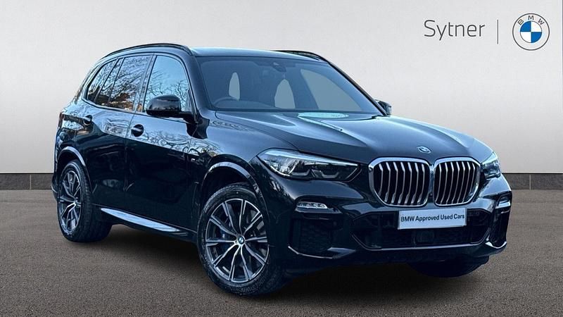Black Used 2020 BMW X5 M Sport SUV | £38,500 (Good price) - Image 1/4