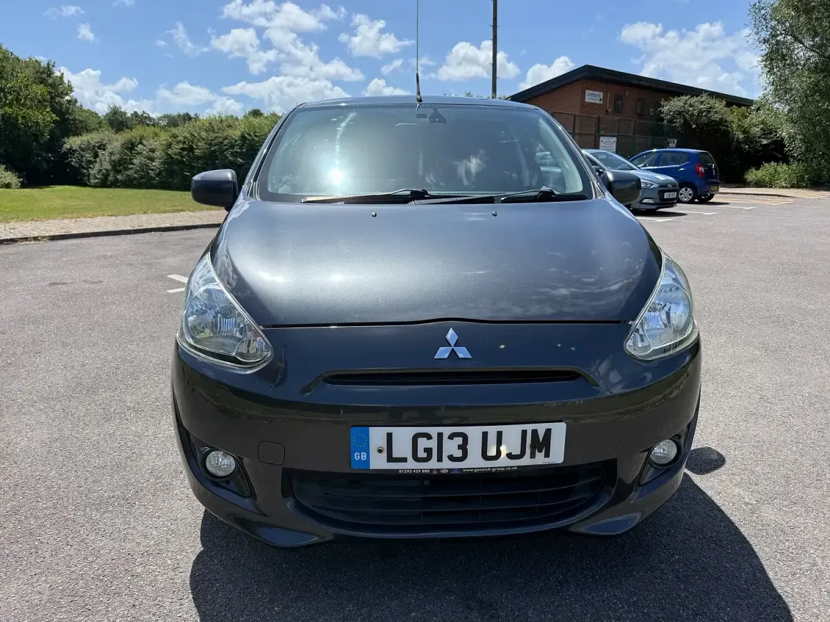 Used Mitsubishi Mirage 79 HP (58 kW) 2013 Grey Hatchback