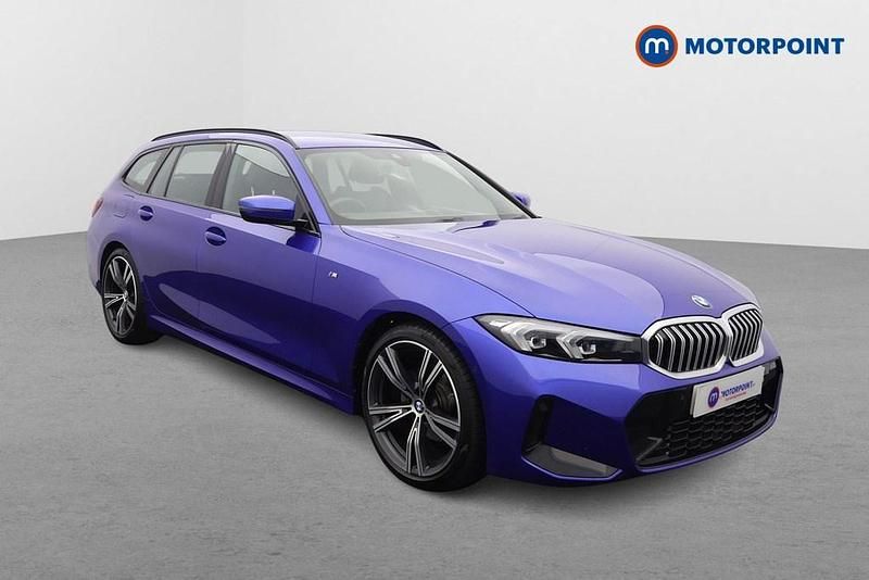 Blue Used 2023 BMW 320 M Sport Estate | £30,349 (Fair price) - Image 1/4