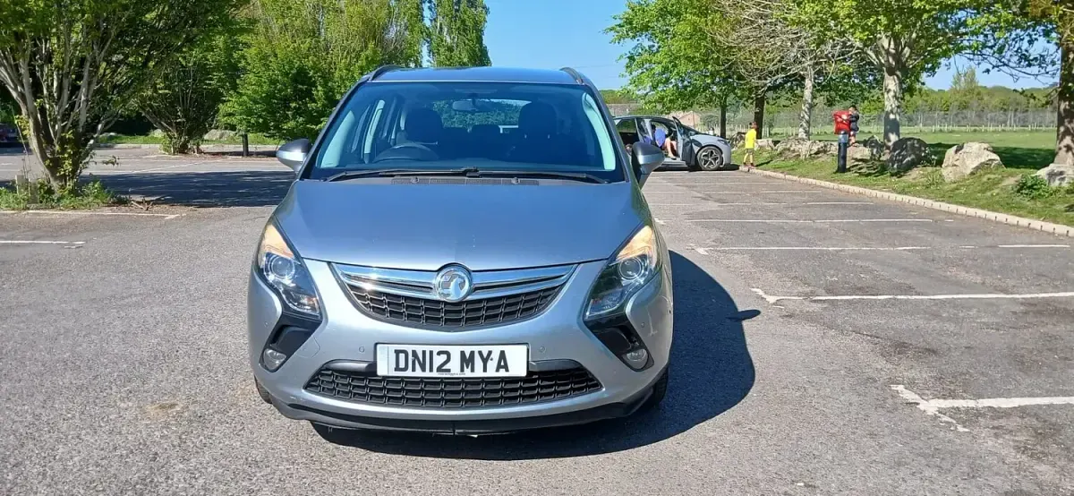 Used Vauxhall Zafira 170 HP (125 kW) 2012 Silver MPV