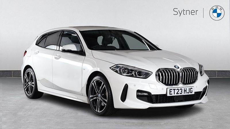 White Used 2023 BMW 118 M Sport Hatchback | £21,750 (Fair price) - Image 1/4