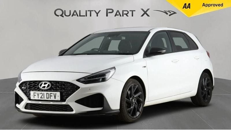 Used Hyundai i30 N Line 160 HP (117 kW) 2021 White Hatchback