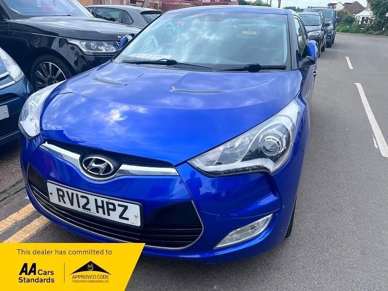 Used Hyundai Veloster Sport 2012 Blue Hatchback