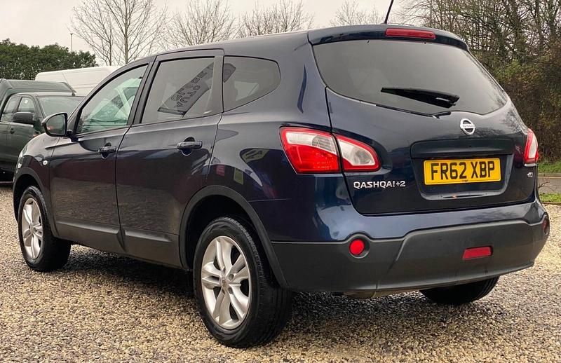 Used Nissan Qashqai +2 Acenta 110 HP (80 kW) 2012 Blue SUV