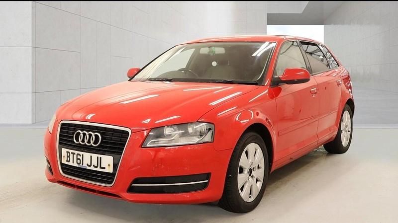 Used Audi A3 2011 Red Hatchback