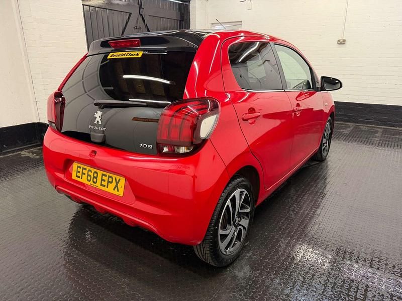 Used Peugeot 108 Allure 2018 Red Hatchback