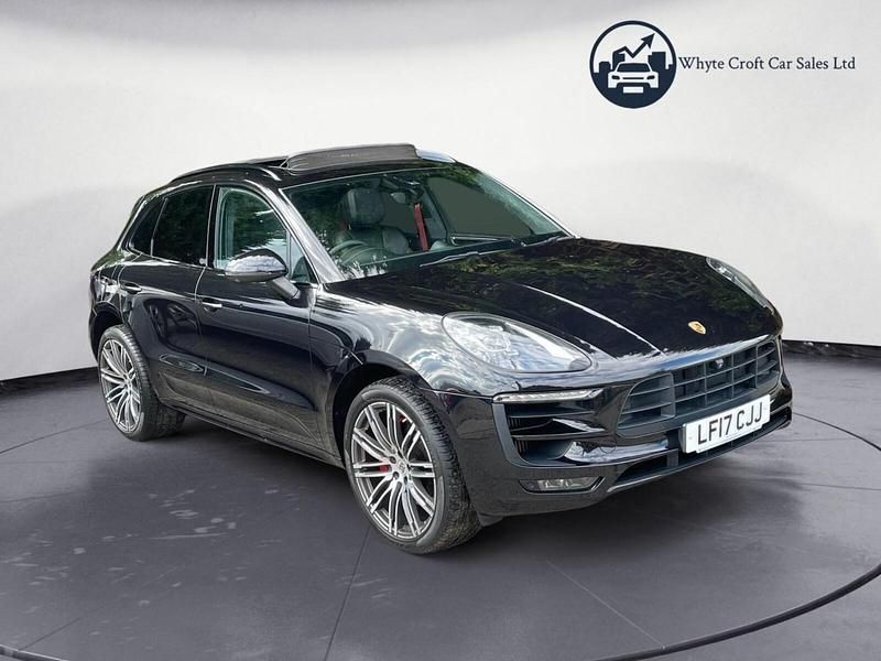 Black Used 2017 Porsche Macan Turbo SUV | £26,995 (Fair price) - Image 1/3