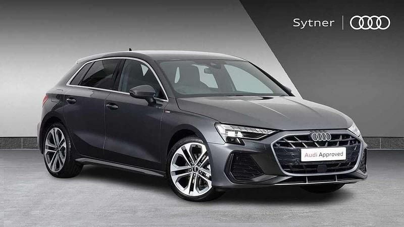 Grey Used 2025 Audi A3 S-Line Hatchback | £30,000 (Expensive) - Image 1/4