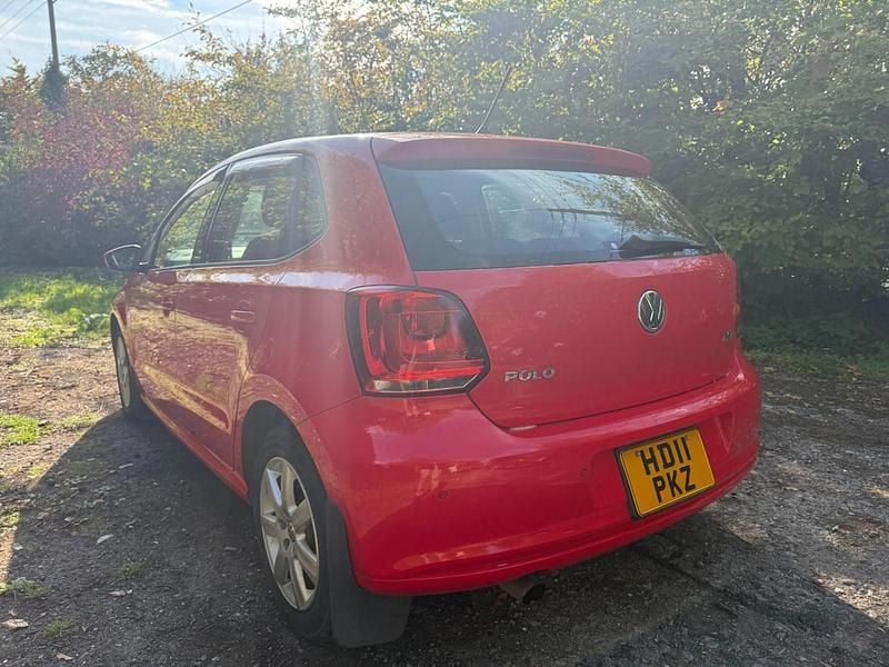 Used VW Polo SE 2011 Red Hatchback