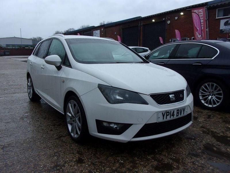 Used Seat Ibiza ST FR 2014 White Estate