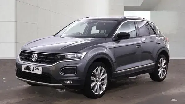 Used VW T-Roc SEL 150 HP (110 kW) 2018 Grey SUV