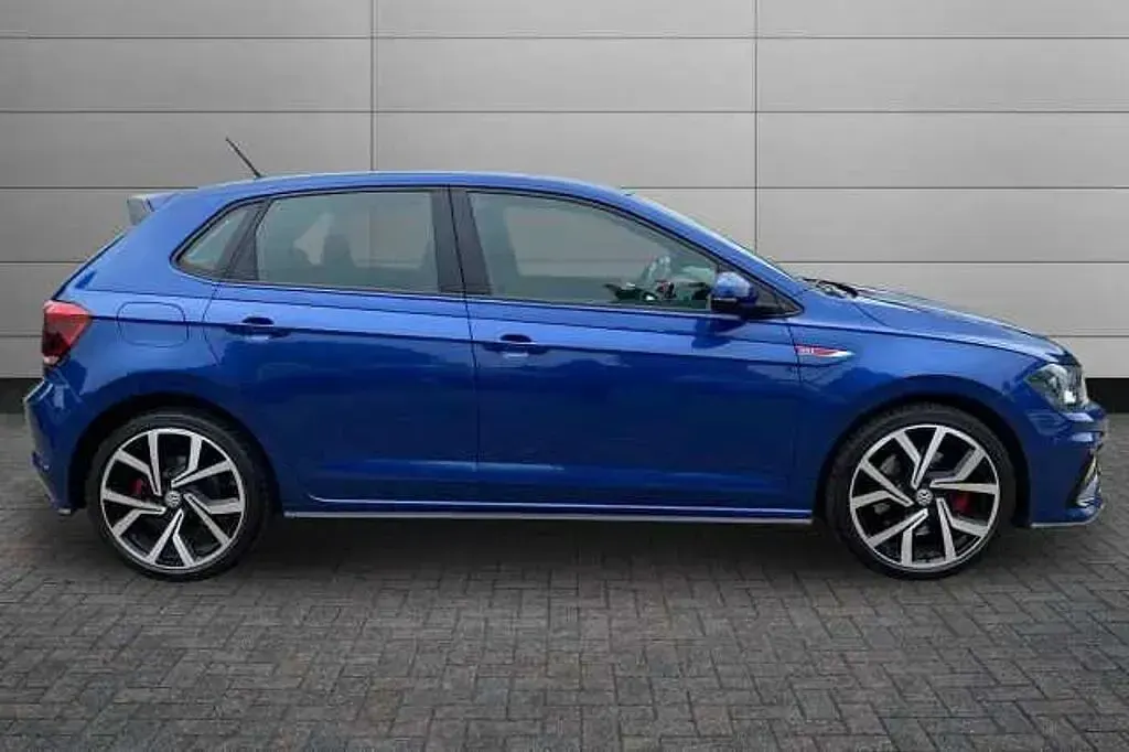 Used VW Polo GTI 200 HP (147 kW) 2020 Blue Hatchback