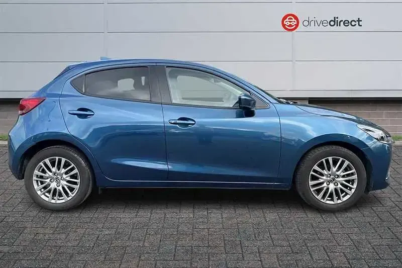 Used Mazda 2 Inclusive 2020 Blue Hatchback