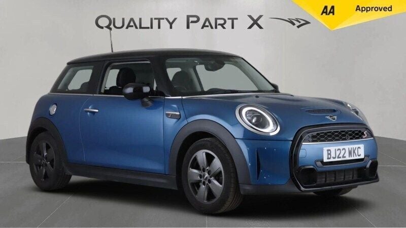 Blue Used 2022 Mini Cooper S Classic Hatchback | £14,180 (Super price) - Image 1/4