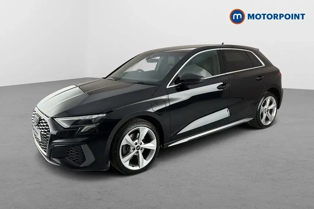 Used Audi A3 e-tron S-Line 2023 Black Hatchback