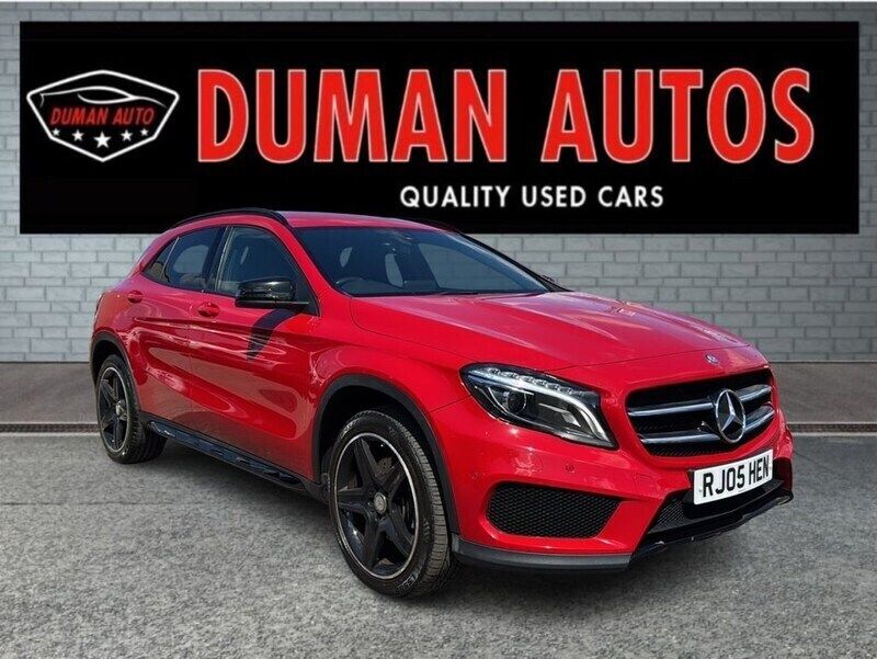 Red Used 2017 Mercedes GLA220 AMG line SUV | £12,995 (Fair price) - Image 1/4