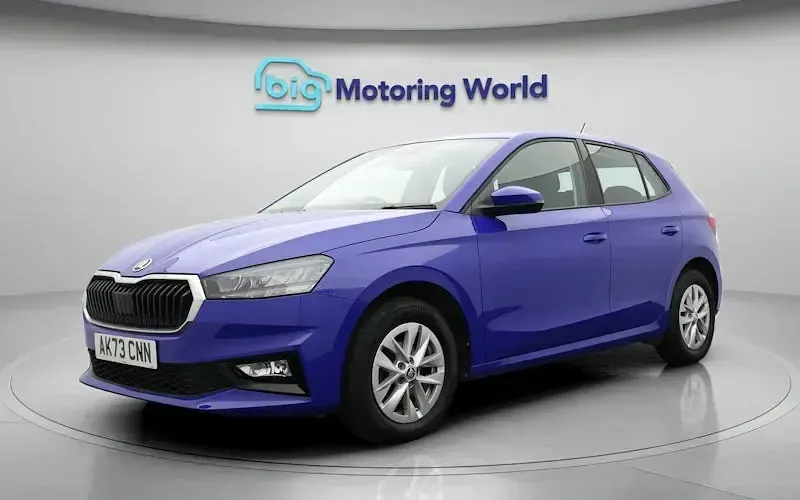 Used Skoda Fabia Comfort 110 HP (80 kW) 2023 Blue Hatchback