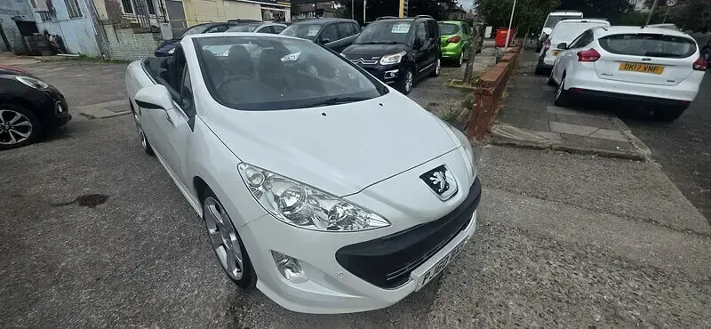 Used Peugeot 308 CC GT 2010 White Cabriolet
