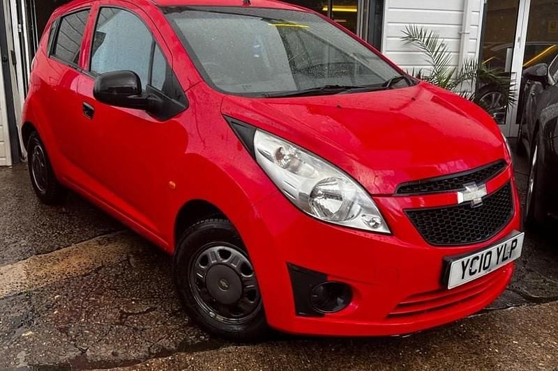 Red Used 2010 Chevrolet Spark Hatchback | £1,795 (Fair price) - Image 1/1
