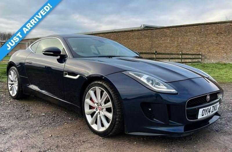 Used Jaguar F-Type S 380 HP (279 kW) 2014 Blue Coupe