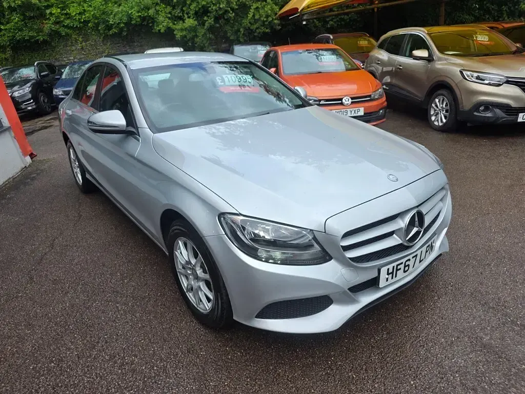 Used Mercedes C220 SE 2017 Silver Sedan