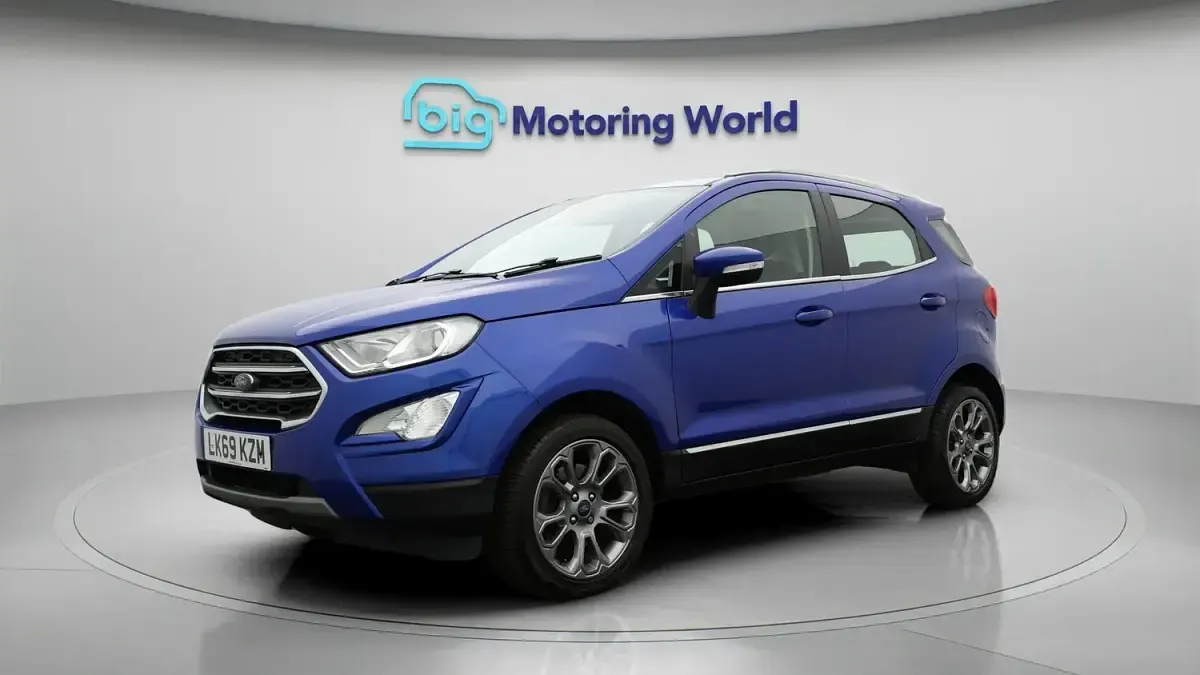 Used Ford Ecosport Titanium 123 HP (90 kW) 2019 Blue SUV