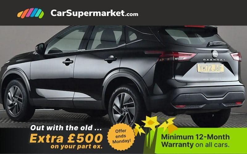 Used Nissan Qashqai Acenta Premium 158 HP (116 kW) 2022 Black SUV