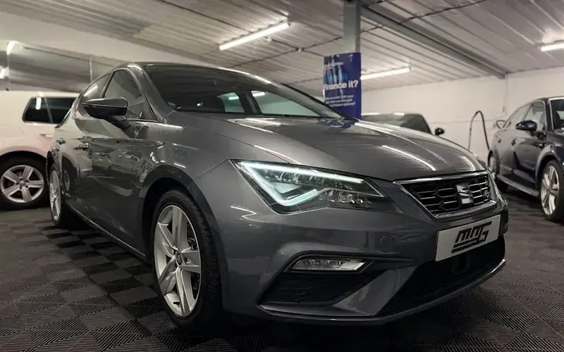 Used Seat Leon FR 125 HP (91 kW) 2018 Grey Hatchback