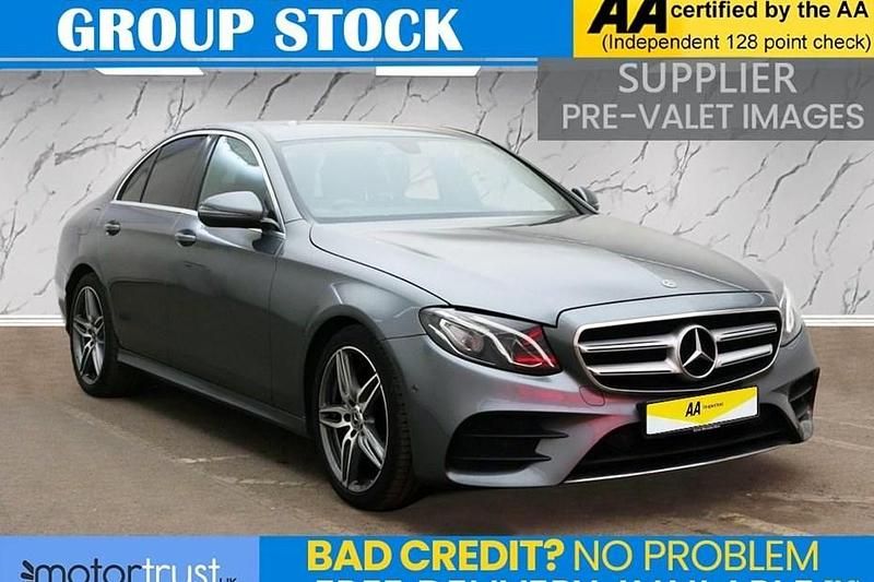 Used Mercedes E200 AMG line 184 HP (135 kW) 2019 Grey Sedan