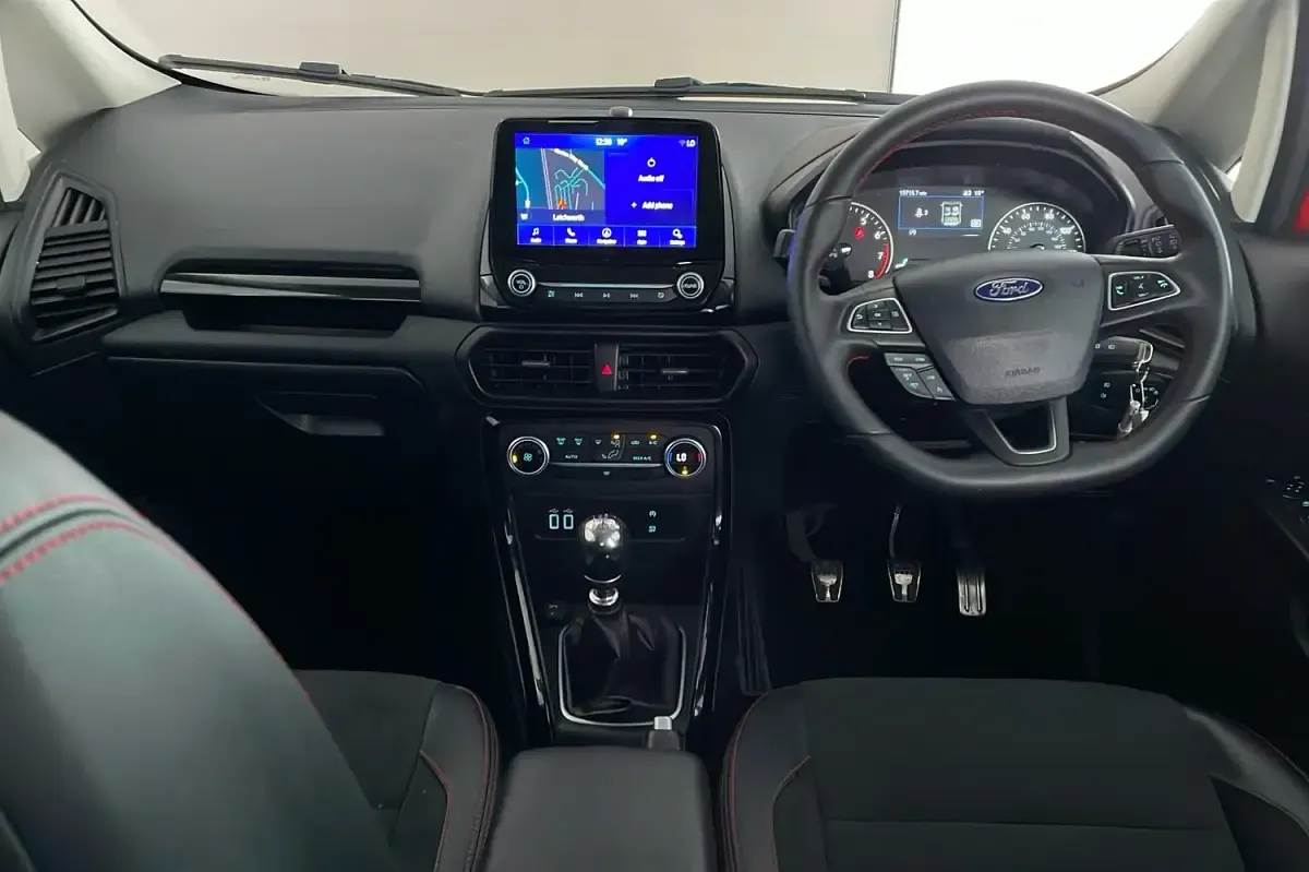Used Ford Ecosport ST-Line 125 HP (91 kW) 2020 Red SUV