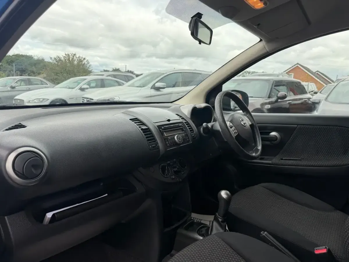 Used Nissan Note Acenta 88 HP (64 kW) 2008 Blue Hatchback
