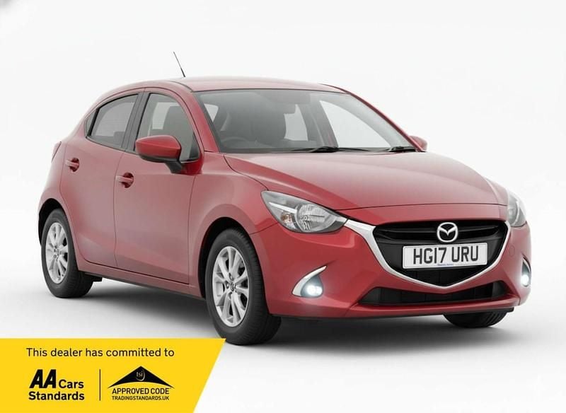 Red Used 2017 Mazda 2 Hatchback | £4,440 (Good price) - Image 1/4