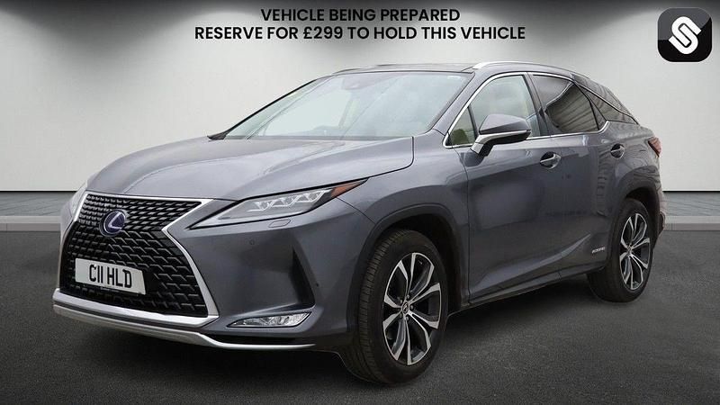 Usado Lexus RX450h 2021 Gris SUV