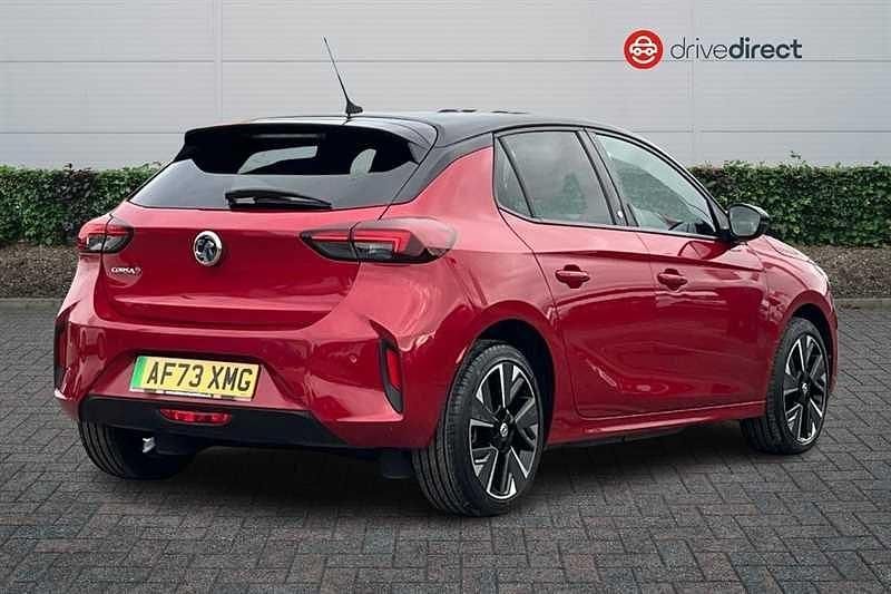 Used Vauxhall Corsa-e 100 kW (136 HP) 2023 Red Hatchback