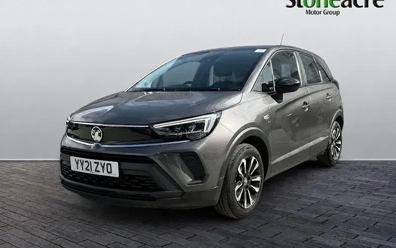 Used Vauxhall Crossland 83 HP (61 kW) 2021 Grey SUV