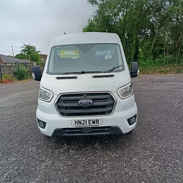 Used Ford Transit Limited 185 HP (136 kW) 2021 White Van