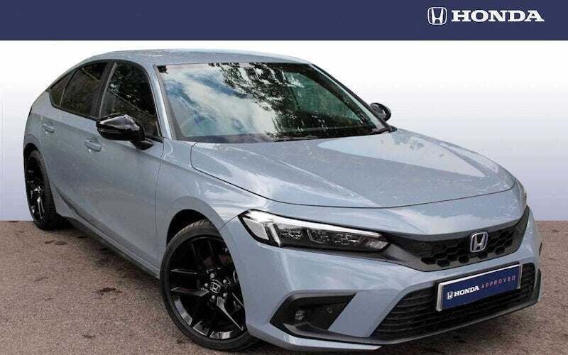 Sonic grey Used 2022 Honda Civic Hybrid Hatchback | £24,450 (Fair price) - Image 1/4