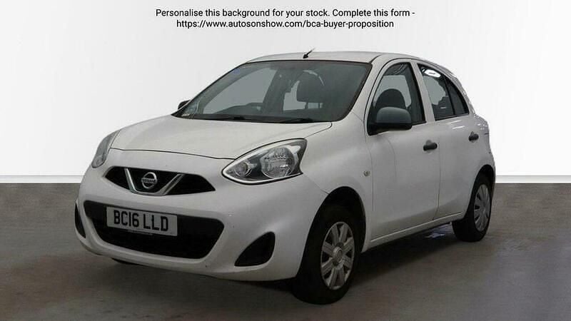 Used Nissan Micra Visia 80 HP (58 kW) 2016 White Hatchback