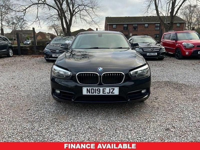 Used BMW 118 Sport Line 136 HP (100 kW) 2019 Black Hatchback