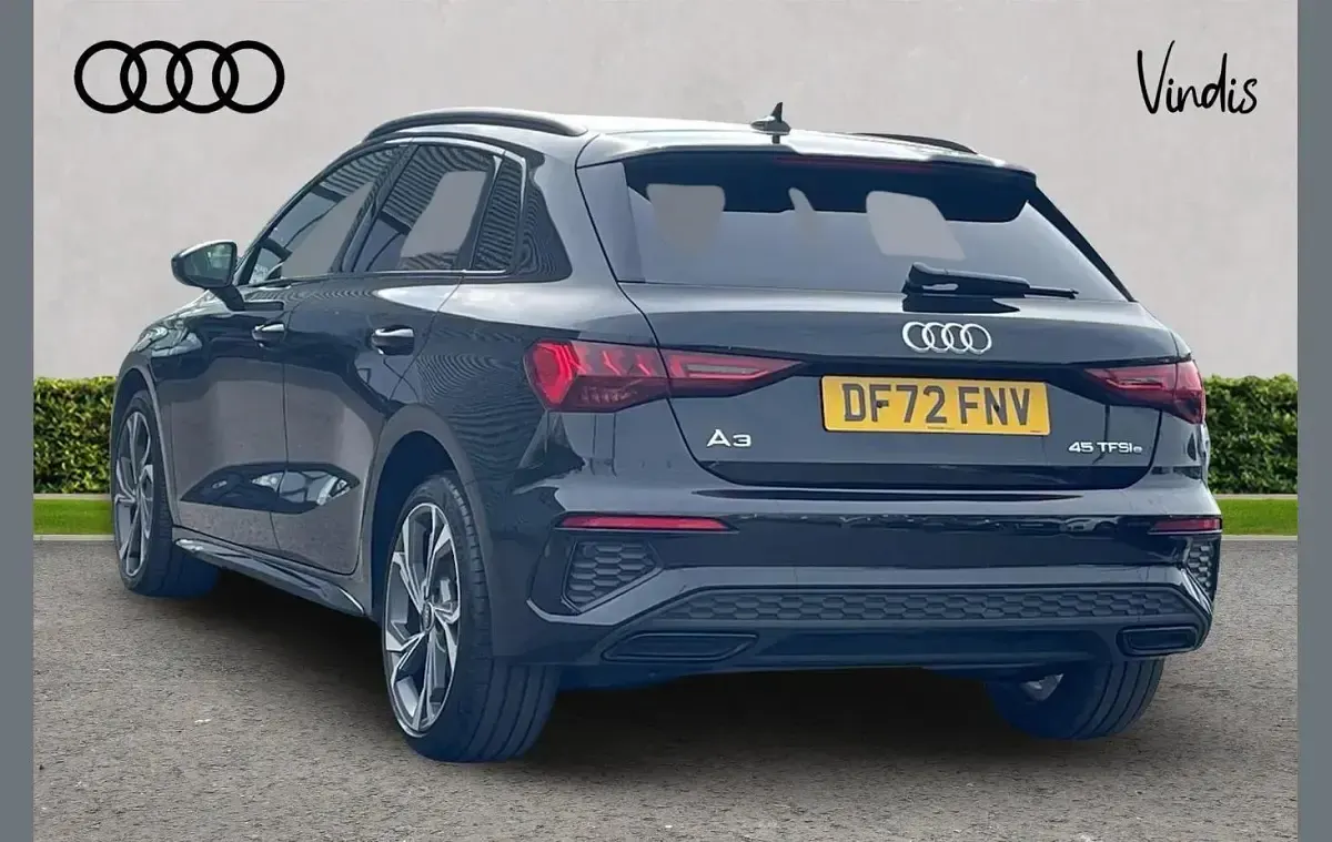 Used Audi A3 e-tron Competition 241 HP (177 kW) 2023 Black Hatchback