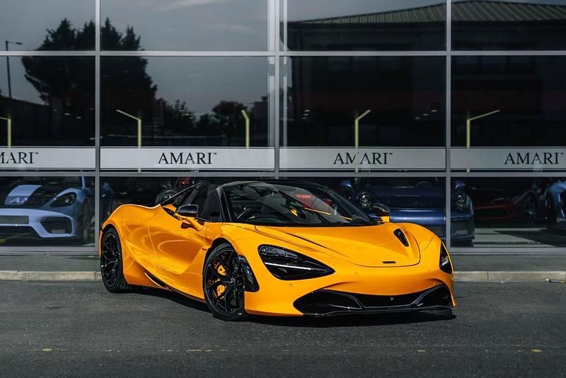 Orange Used 2022 McLaren 720S Cabriolet | £169,995 (Fair price) - Image 1/4