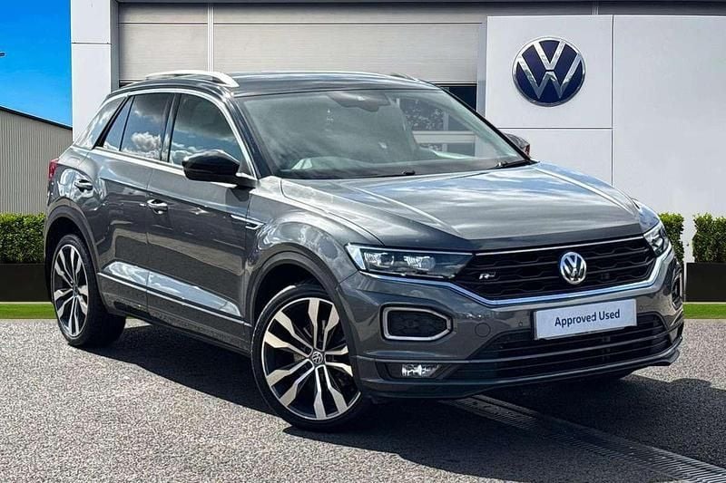 Grey Used 2019 VW T-Roc R-line SUV | £18,490 (Fair price) - Image 1/4