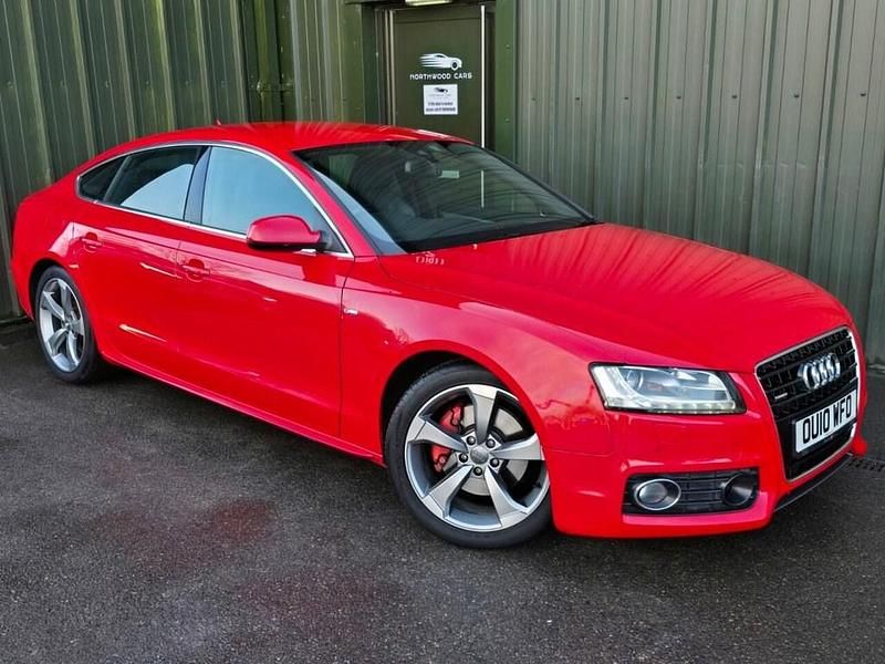 Used Audi A5 S-Line 2010 Red Coupe